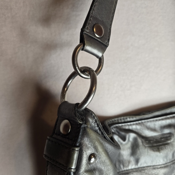 Coach Metallic Hobo Ladies Bag Purse No. C1032-F14706 - Picture 4 of 14